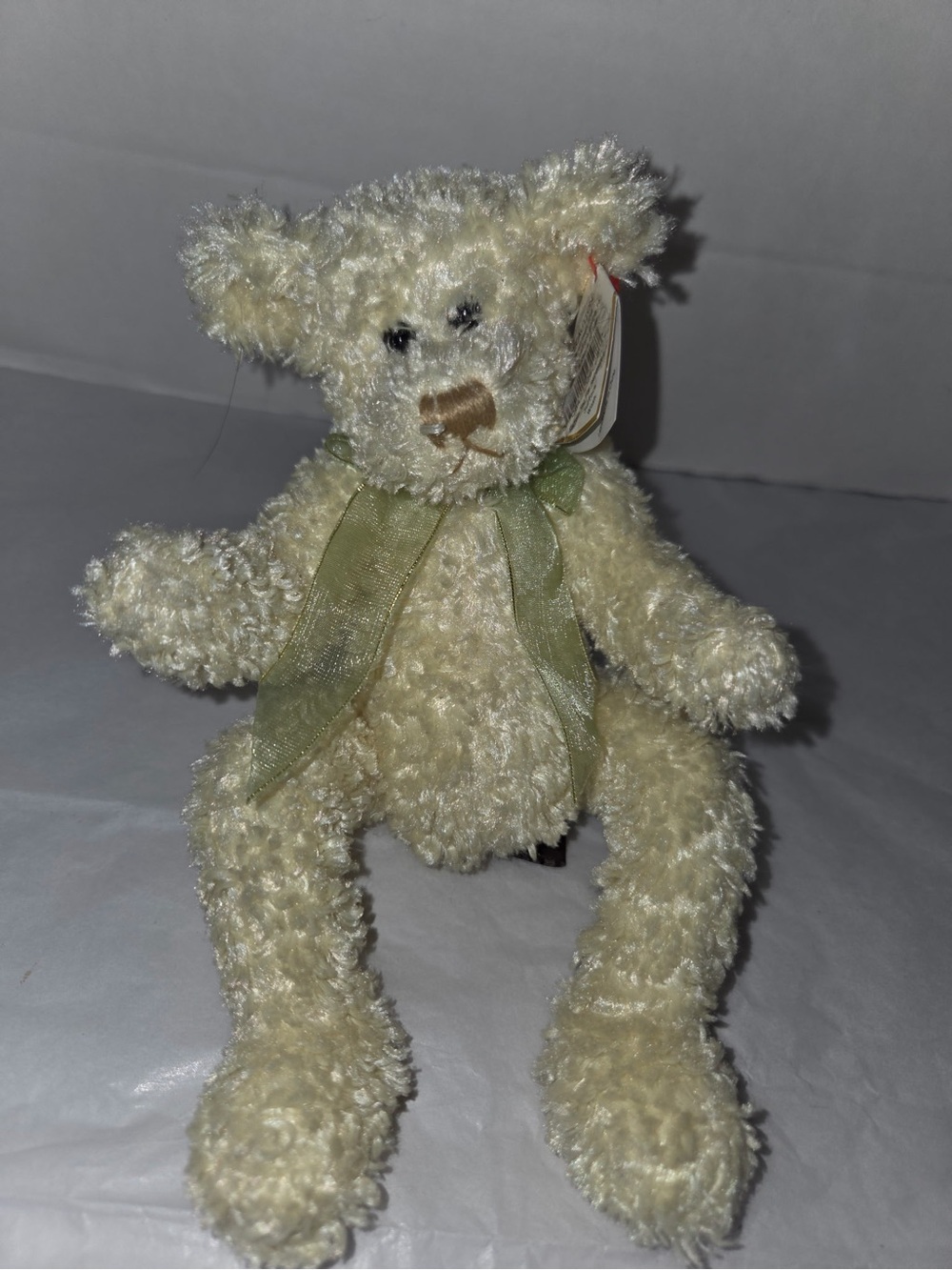 TY Attic Treasures Marigold Bear Vintage 1993 Yellow With Tags Beanie Baby
